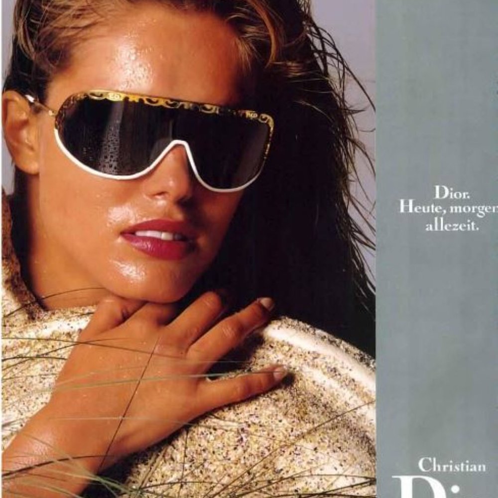 CHRISTIAN DIOR Vintage | New Condition - SUNGLASSES 2501 Red & Black